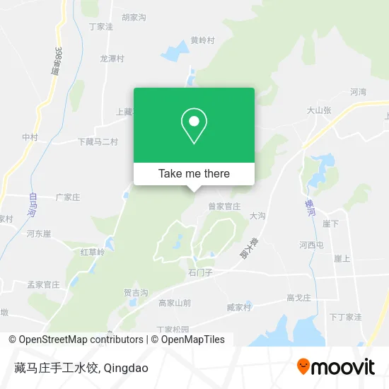 藏马庄手工水饺 map