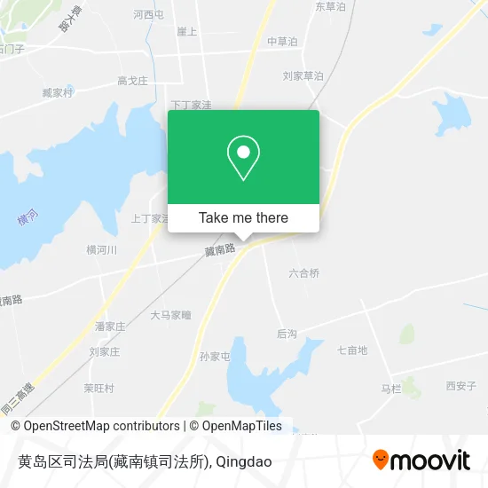黄岛区司法局(藏南镇司法所) map