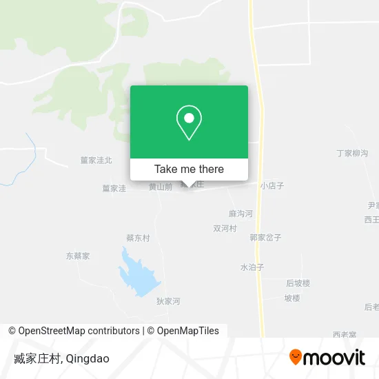 臧家庄村 map