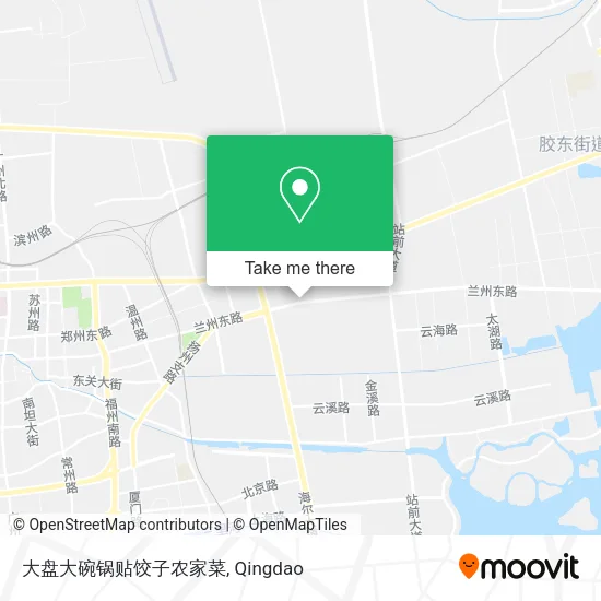 大盘大碗锅贴饺子农家菜 map