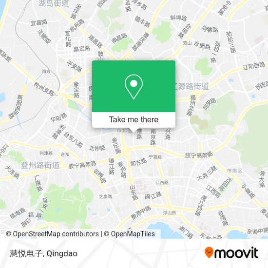 慧悦电子 map
