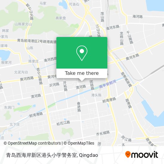 青岛西海岸新区港头小学警务室 map