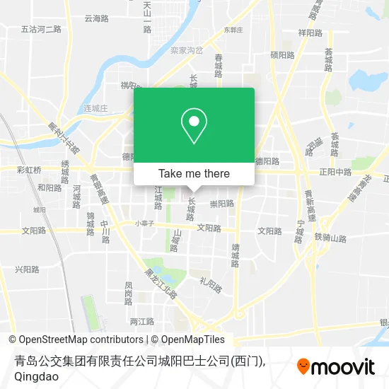 青岛公交集团有限责任公司城阳巴士公司(西门) map