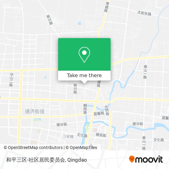 和平三区-社区居民委员会 map