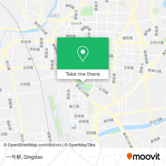 一号桥 map