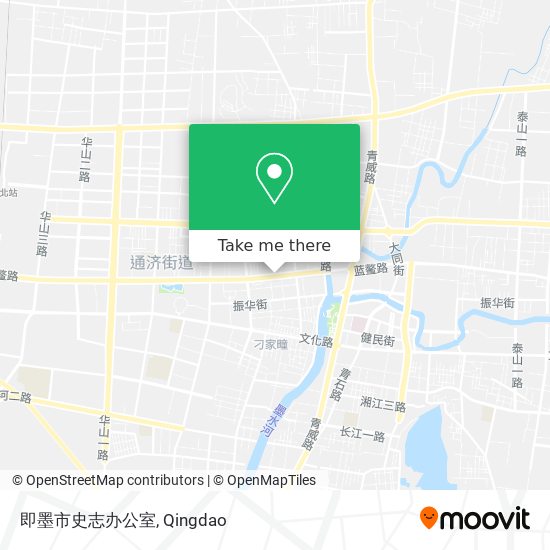 即墨市史志办公室 map