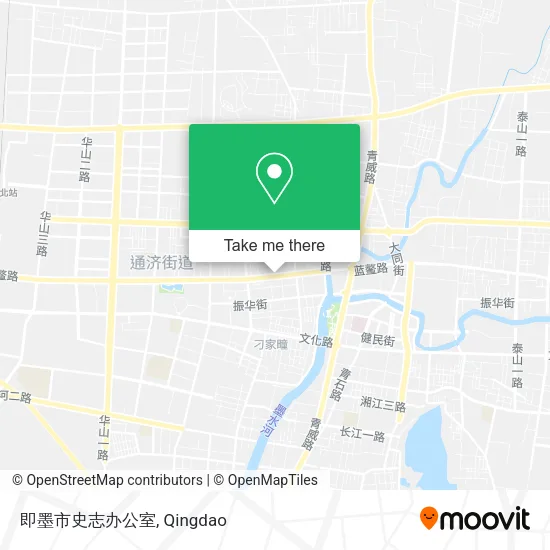 即墨市史志办公室 map