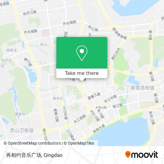 再相约音乐广场 map