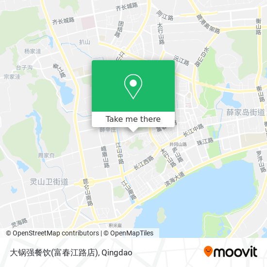 大锅强餐饮(富春江路店) map