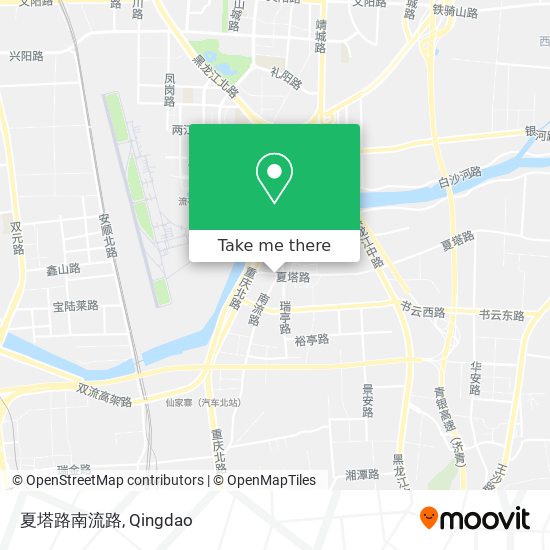 夏塔路南流路 map