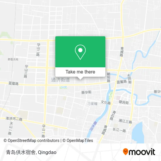 青岛供水宿舍 map