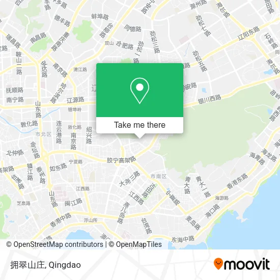 拥翠山庄 map