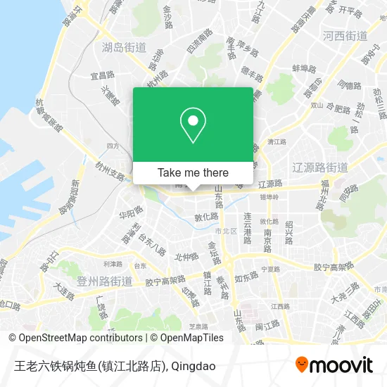 王老六铁锅炖鱼(镇江北路店) map