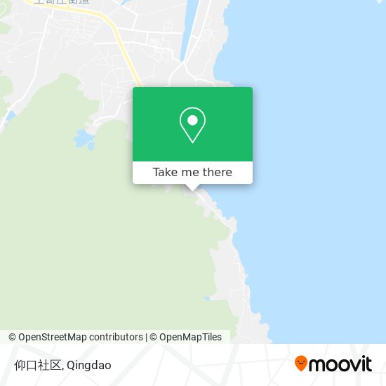 仰口社区 map