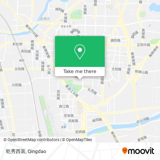 乾秀西装 map