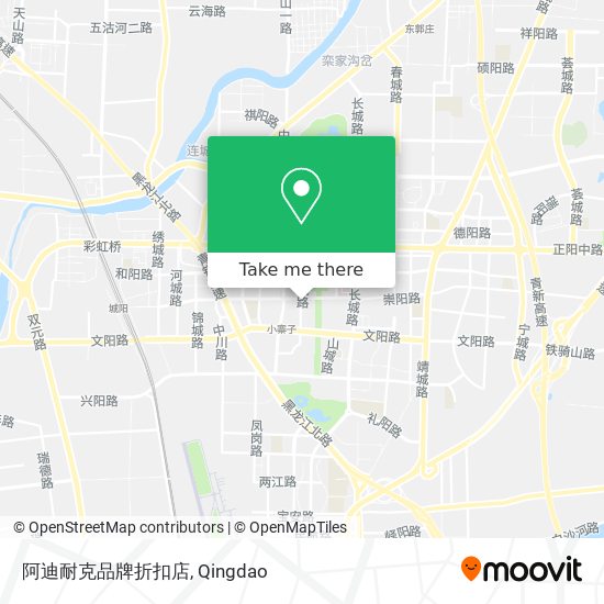 阿迪耐克品牌折扣店 map