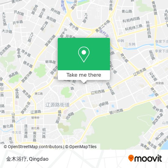 金木浴疗 map