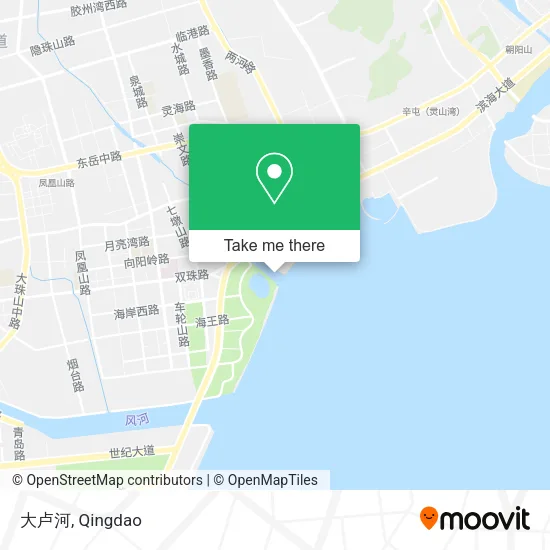 大卢河 map