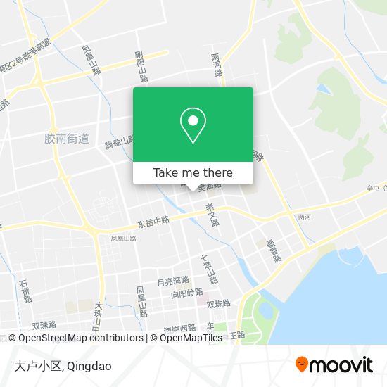 大卢小区 map