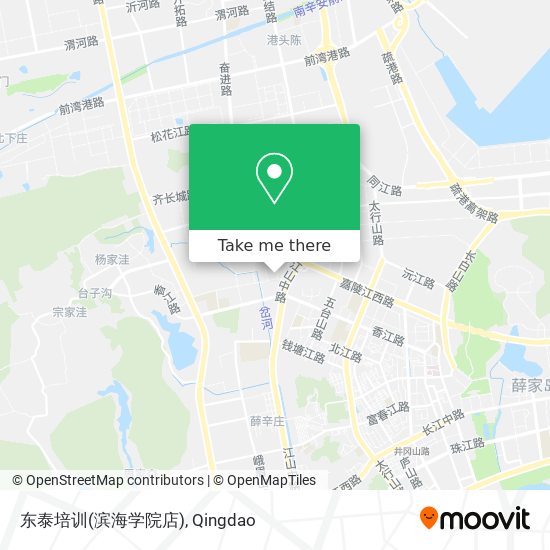 东泰培训(滨海学院店) map