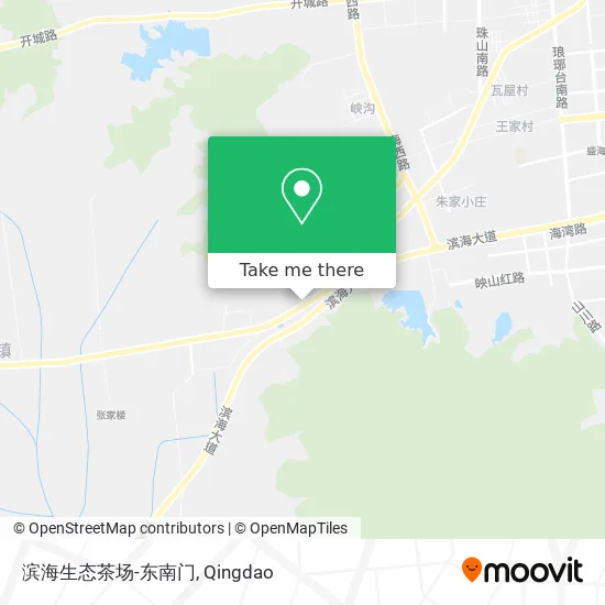 滨海生态茶场-东南门 map