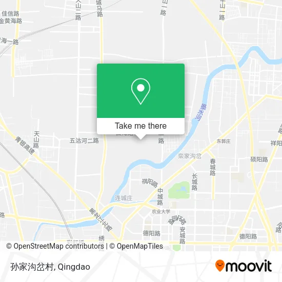 孙家沟岔村 map