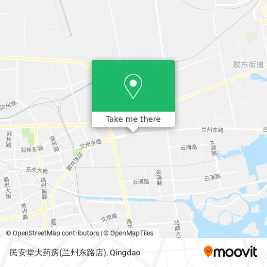 民安堂大药房(兰州东路店) map