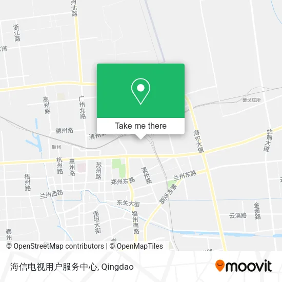 海信电视用户服务中心 map