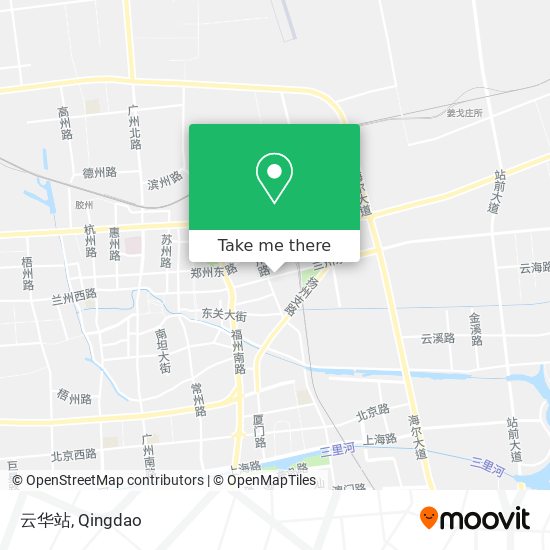 云华站 map
