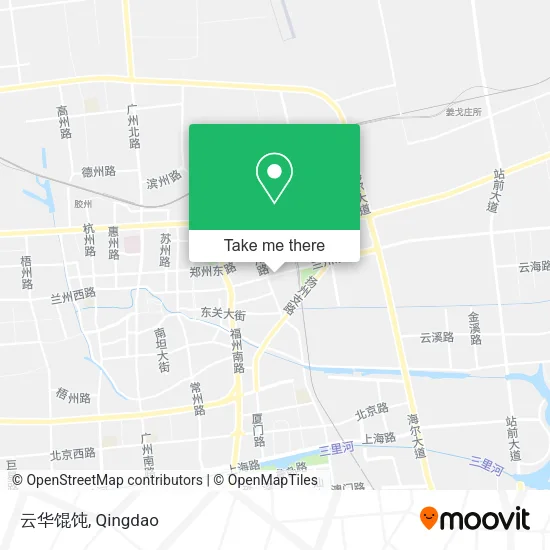 云华馄饨 map