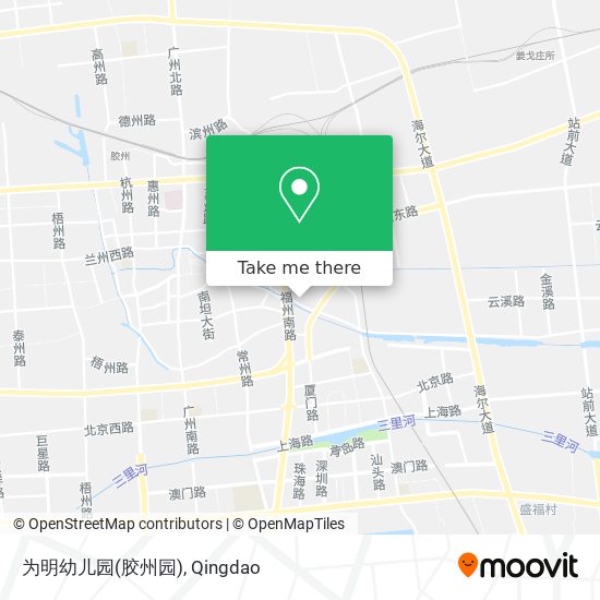 为明幼儿园(胶州园) map