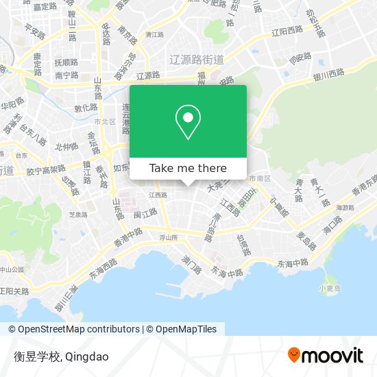 衡昱学校 map
