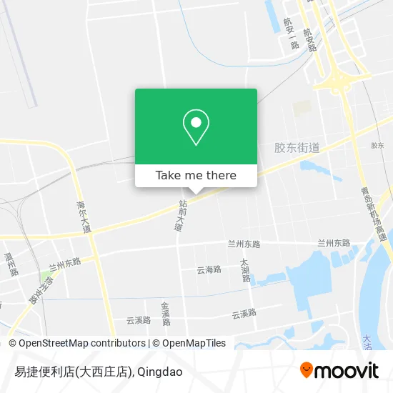 易捷便利店(大西庄店) map