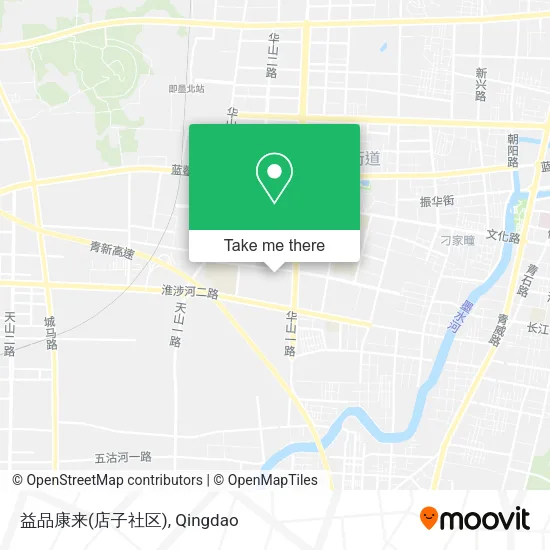 益品康来(店子社区) map