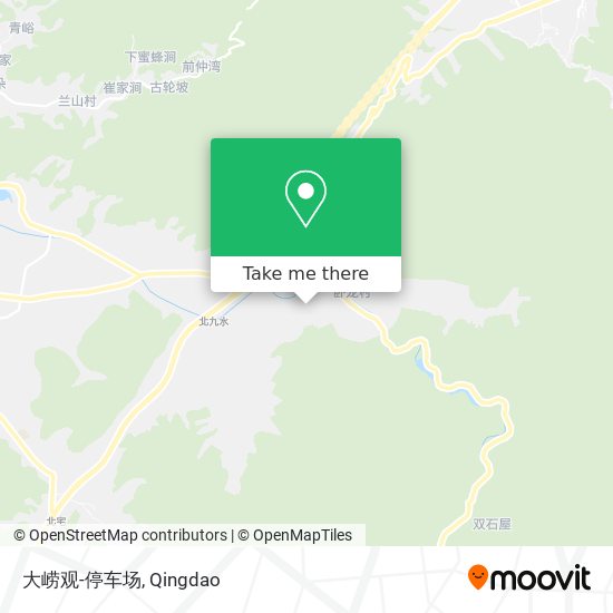 大崂观-停车场 map