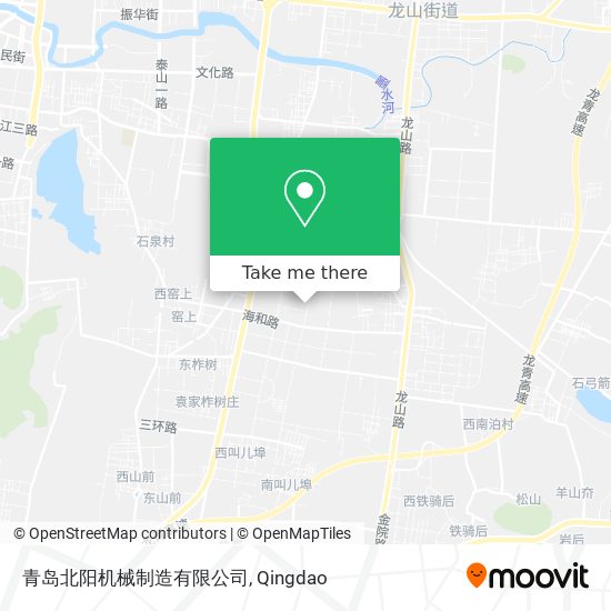 青岛北阳机械制造有限公司 map