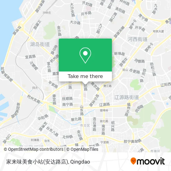 家来味美食小站(安达路店) map
