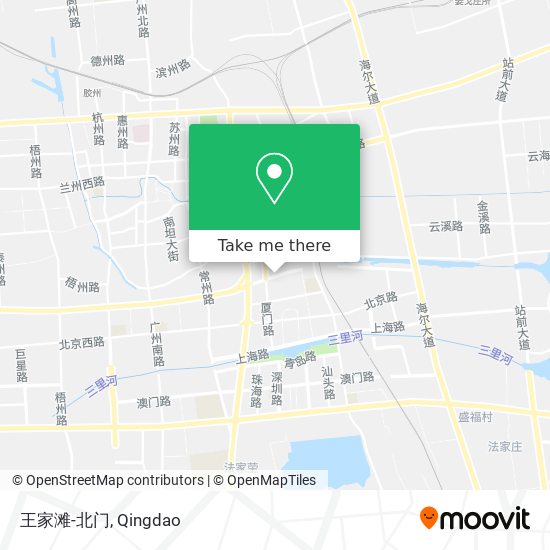王家滩-北门 map
