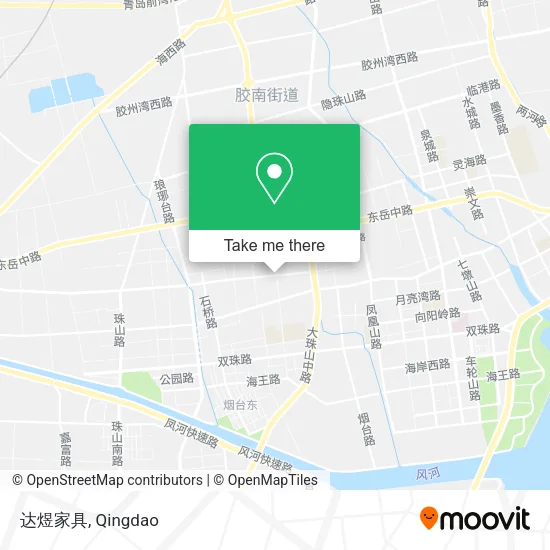 达煜家具 map