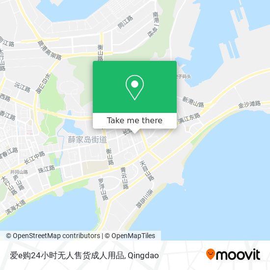 爱e购24小时无人售货成人用品 map