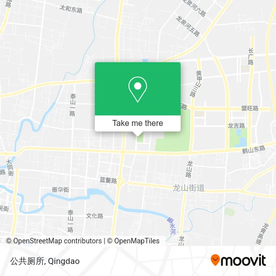 公共厕所 map