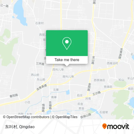 东叫村 map