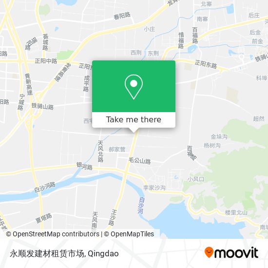 永顺发建材租赁市场 map