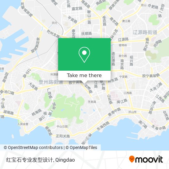 红宝石专业发型设计 map