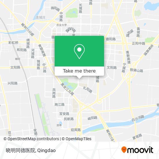 晓明同德医院 map