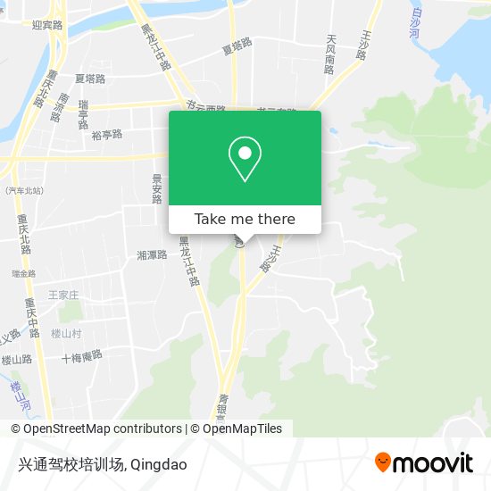 兴通驾校培训场 map