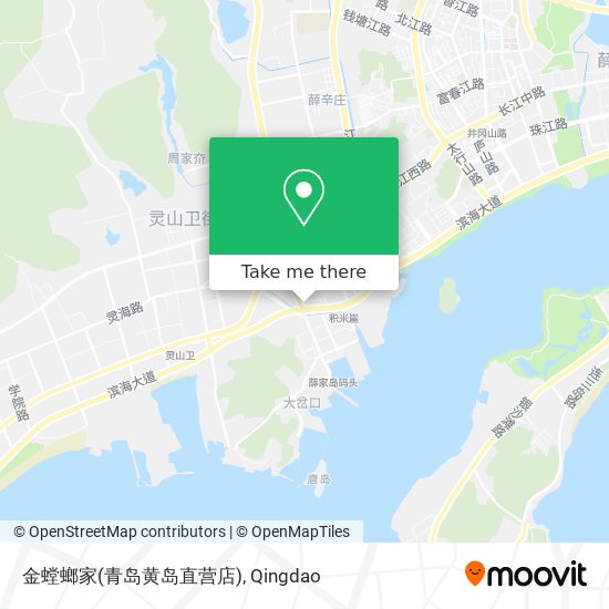 金螳螂家(青岛黄岛直营店) map