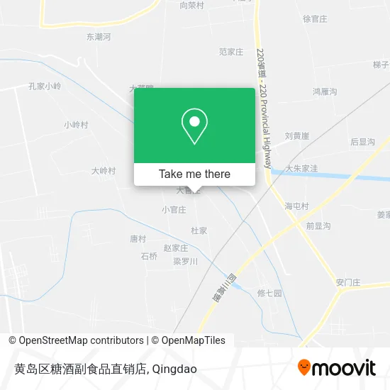 黄岛区糖酒副食品直销店 map