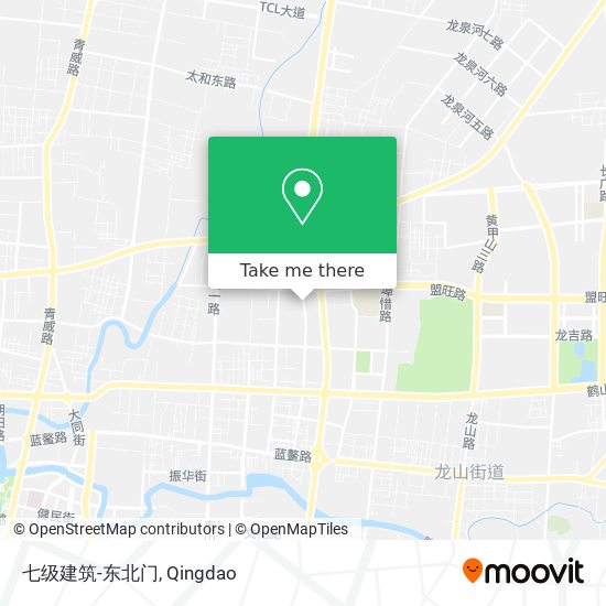 七级建筑-东北门 map
