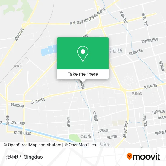 澳柯玛 map